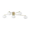 Ideal-Lux - Lampada da soffitto HERMES PL5 D90 , 90 x 90 x h20 cm,<Dmora Sale
