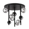 Ideal-Lux - Lampada da soffitto PERLAGE PL9 FUME', 55 x 55 x h50 cm,<Dmora Outlet