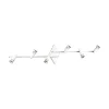 Ideal-Lux - Lampada da soffitto ALFA PL6 , 107 x 22 x h16 cm,<Dmora Clearance