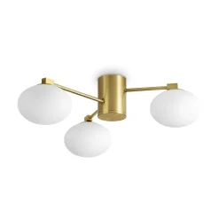 Ideal-Lux - Lampada da soffitto HERMES PL3 D60 , 60 x 60 x h18 cm,<Dmora Flash Sale