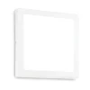 Ideal-Lux - Lampada da soffitto UNIVERSAL PL D30 SQUARE 3000K, 30 x 30 x h4 cm,<Dmora Sale