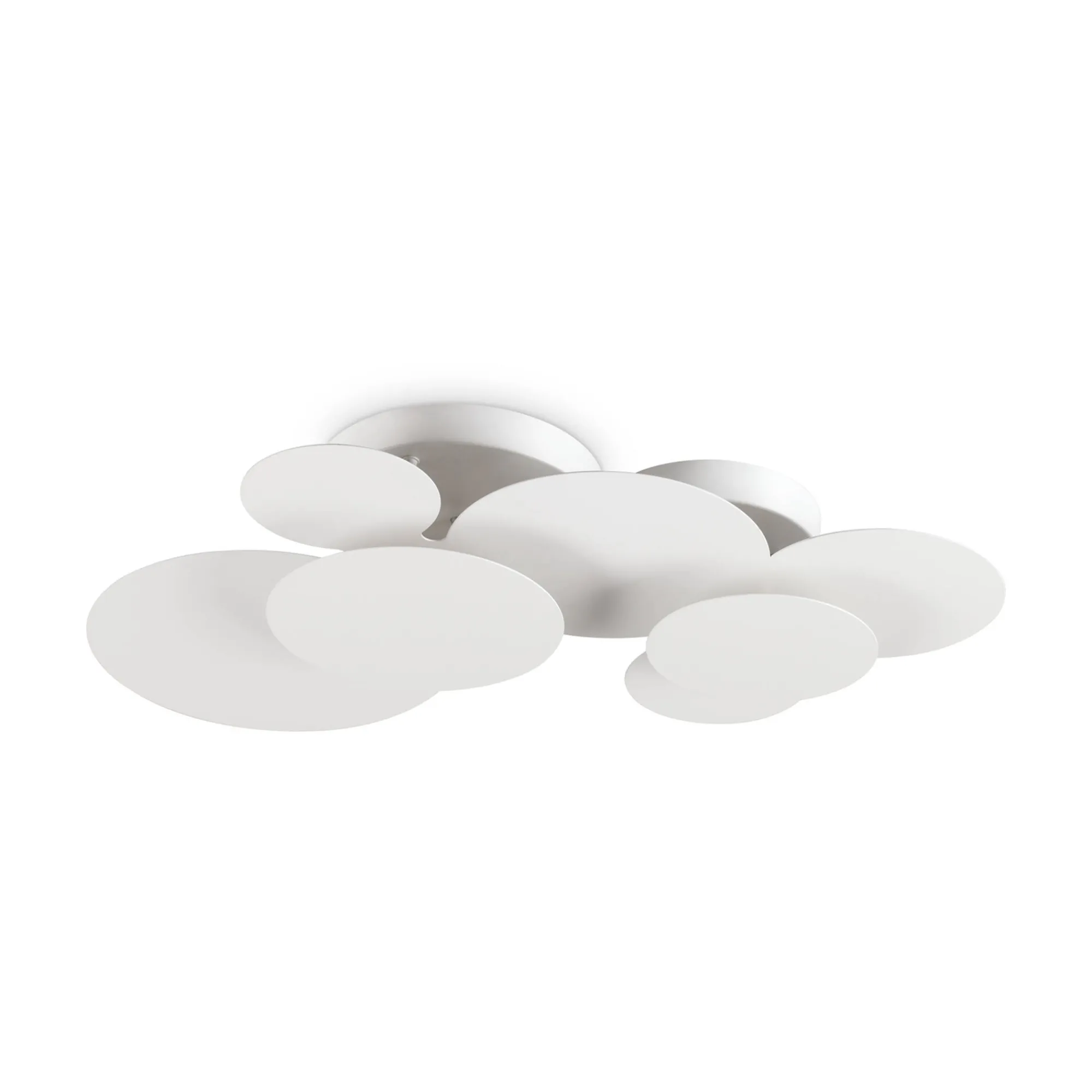Ideal-Lux - Lampada da soffitto CLOUD PL D74, 74 x 47 x h13 cm,<Dmora Sale