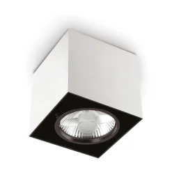 Ideal-Lux - Lampada da soffitto MOOD PL1 D09 SQUARE , 9 x 9 x h11 cm,<Dmora Best