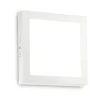 Ideal-Lux - Lampada da soffitto UNIVERSAL PL D22 SQUARE 3000K, 22 x 22 x h4 cm,<Dmora Store