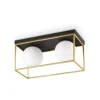 Ideal-Lux - Lampada da soffitto LINGOTTO PL2 , 46 x 19 x h22 cm,<Dmora Discount