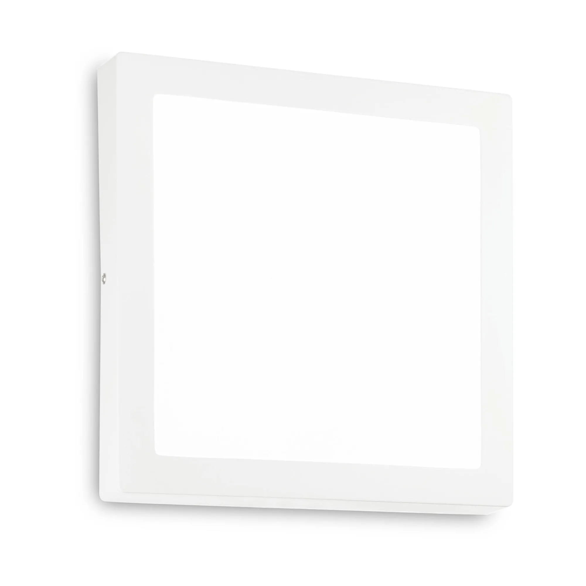 Ideal-Lux - Lampada da soffitto UNIVERSAL PL D40 SQUARE 4000K, 40 x 40 x h4 cm,<Dmora Cheap