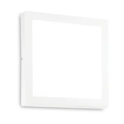 Ideal-Lux - Lampada da soffitto UNIVERSAL PL D30 SQUARE 4000K, 30 x 30 x h4 cm,<Dmora Store