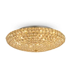 Ideal-Lux - Lampada da soffitto KING PL9 , 54 x 54 x h19 cm,<Dmora Clearance