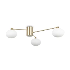 Ideal-Lux - Lampada da soffitto HERMES PL3 D90 , 90 x 90 x h20 cm,<Dmora Online