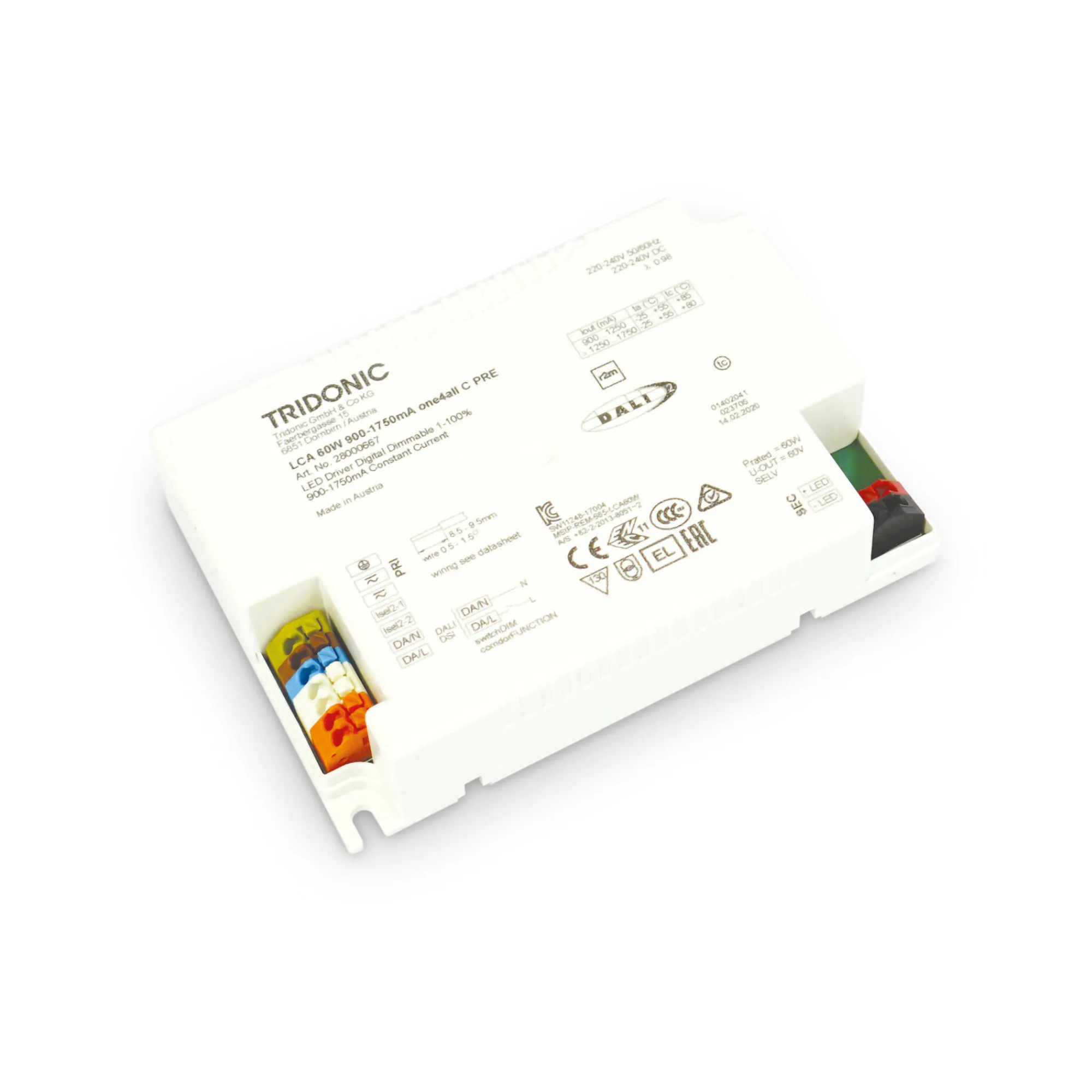 Ideal-Lux - Lampada da soffitto FLY D90 DRIVER DALI/PUSH 100W 1400mA, 14 x 10 x h3 cm,<Dmora Outlet
