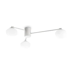 Ideal-Lux - Lampada da soffitto HERMES PL3 D90 , 90 x 90 x h20 cm,<Dmora Best Sale