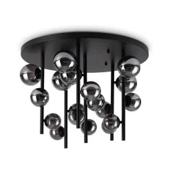 Ideal-Lux - Lampada da soffitto PERLAGE PL18 FUME', 75 x 75 x h51 cm,<Dmora Fashion