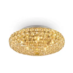Ideal-Lux - Lampada da soffitto KING PL5 , 38 x 38 x h16 cm,<Dmora Store