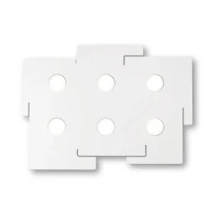 Ideal-Lux - Lampada da soffitto TOTEM PL6, Made in Italy, 53 x 71 x h3 cm,<Dmora Clearance