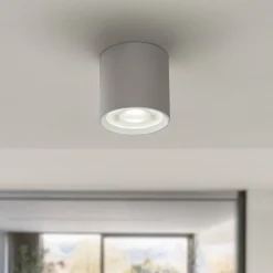 Ideal-Lux - Lampada da soffitto DOT PL ROUND 3000K, 4 x 4 x h5 cm,<Dmora Cheap