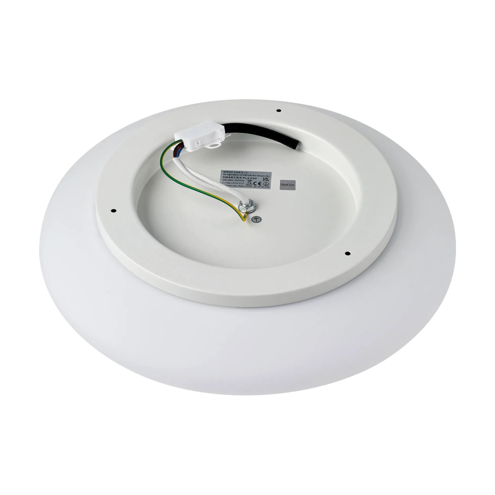 Ideal-Lux - Lampada da soffitto SMARTIES PL2 D42, 43 x 43 x h12 cm,<Dmora Best Sale