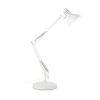 Ideal-Lux - Lampada da tavolo WALLY TL1 TOTAL WHITE, 20 x 36 x h58 cm,<Dmora Shop