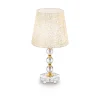Ideal-Lux - Lampada da tavolo QUEEN TL1 MEDIUM, 25 x 25 x h47 cm,<Dmora Discount