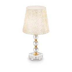 Ideal-Lux - Lampada da tavolo QUEEN TL1 MEDIUM, 25 x 25 x h47 cm,<Dmora Discount