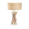 Ideal-Lux - Lampada da tavolo DRIFTWOOD TL1, 40 x 40 x h52 cm,<Dmora Discount