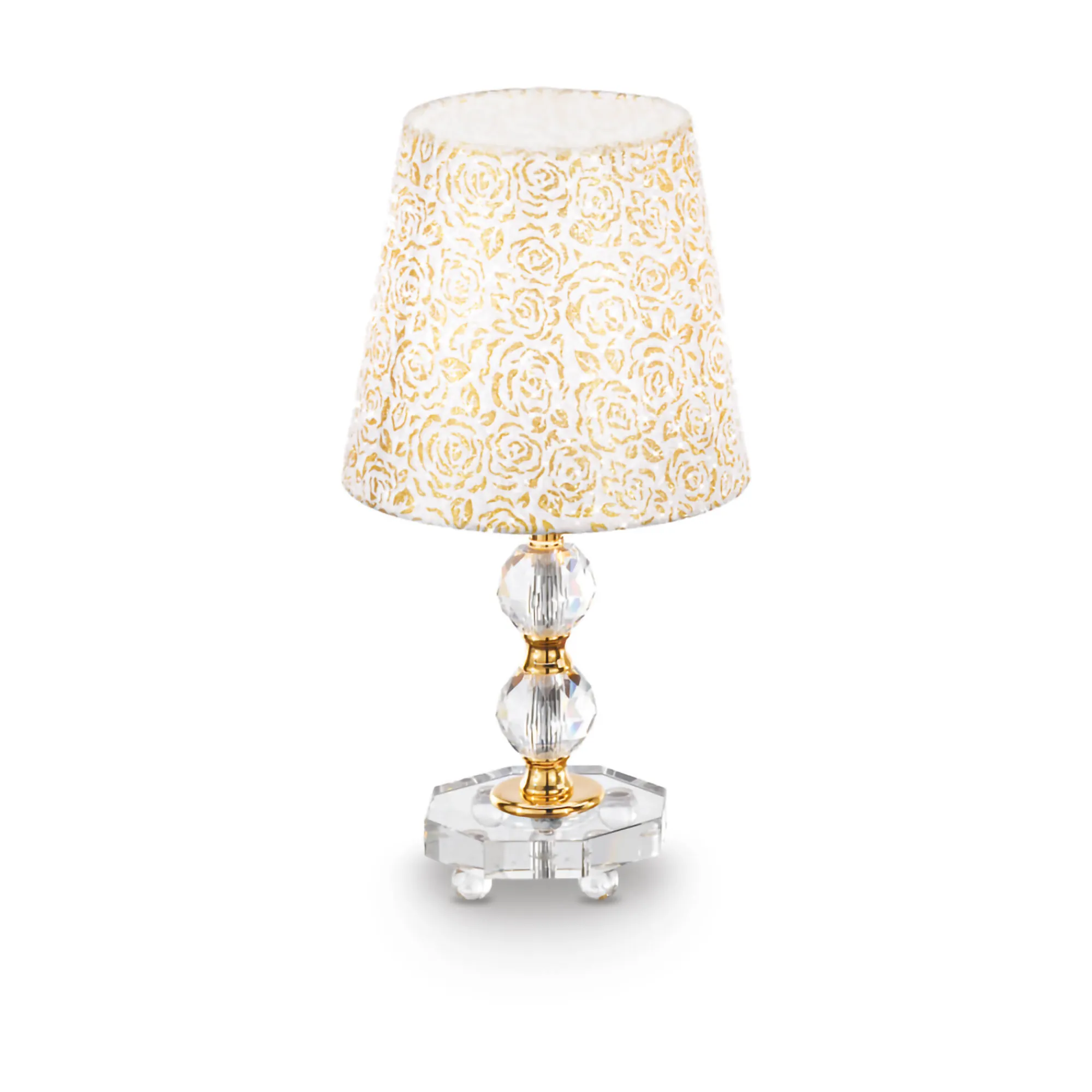 Ideal-Lux - Lampada da tavolo QUEEN TL1 SMALL, 20 x 20 x h37 cm,<Dmora Best Sale