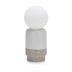 Ideal-Lux - Lampada da tavolo CREAM TL1 D22, 10 x 10 x h22 cm,<Dmora Sale
