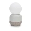 Ideal-Lux - Lampada da tavolo CREAM TL1 D19, 10 x 10 x h19 cm,<Dmora Shop