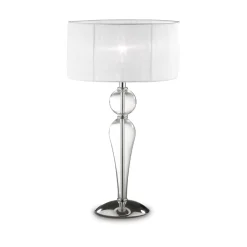 Ideal-Lux - Lampada da tavolo DUCHESSA TL1 BIG, 36 x 36 x h64 cm,<Dmora Fashion