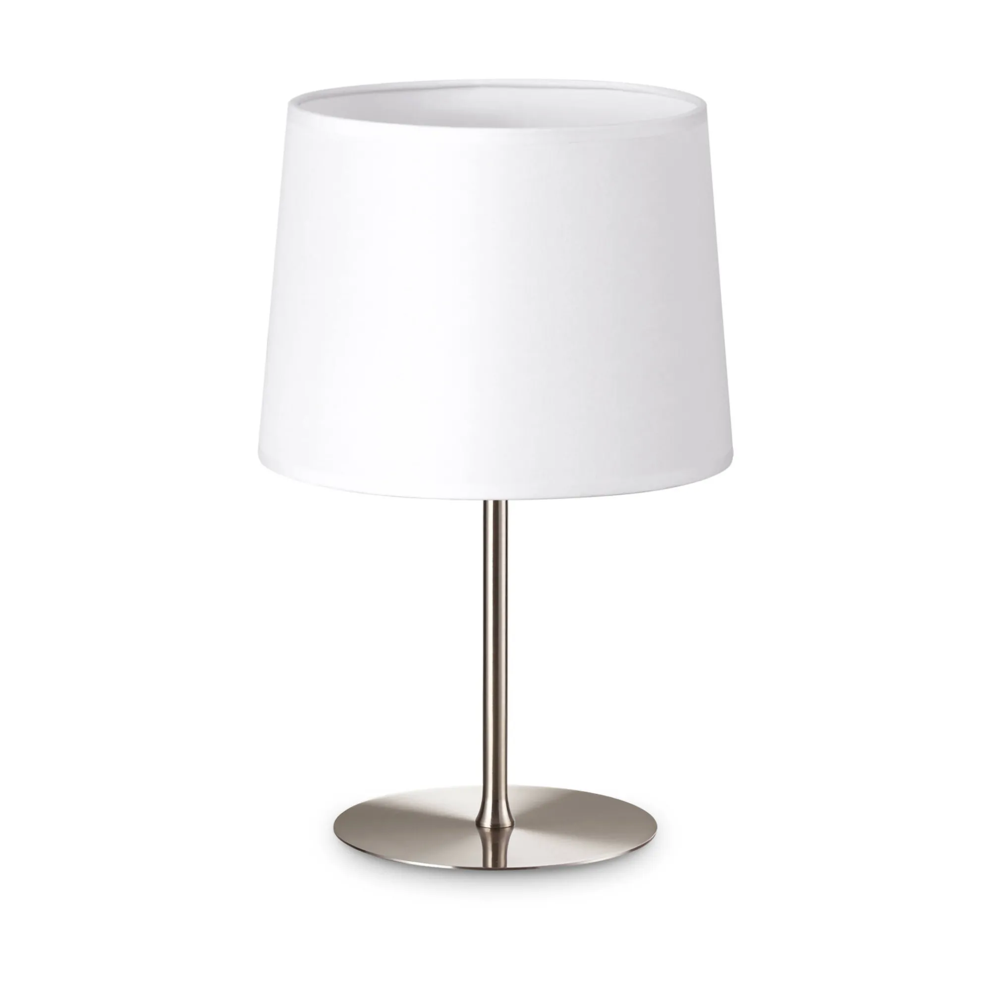 Ideal-Lux - Lampada da tavolo SET UP MTL1 SMALL NICKEL, 15 x 15 x h24 cm,<Dmora Fashion