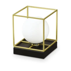 Ideal-Lux - Lampada da tavolo LINGOTTO TL1 SMALL , 12 x 12 x h15 cm,<Dmora Best Sale