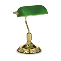 Ideal-Lux - Lampada da tavolo LAWYER TL1 , 26 x 26 x h38 cm,<Dmora Flash Sale