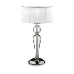 Ideal-Lux - Lampada da tavolo DUCHESSA TL1 SMALL, 27 x 27 x h49 cm,<Dmora Shop