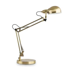 Ideal-Lux - Lampada da tavolo JOHNNY TL1 BRUNITO, 21 x 51 x h65 cm,<Dmora New