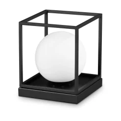 Ideal-Lux - Lampada da tavolo LINGOTTO TL1 BIG , 19 x 19 x h22 cm,<Dmora Store