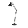 Ideal-Lux - Lampada da terra WALLY PT1 TOTAL BLACK, 28 x 70 x h160 cm,<Dmora New