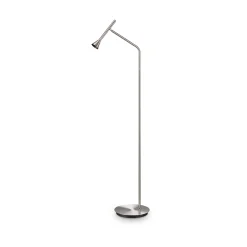 Ideal-Lux - Lampada da terra DIESIS PT NICKEL, 28 x 45 x h151 cm,<Dmora Store
