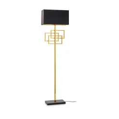 Ideal-Lux - Lampada da terra LUXURY PT1, 45 x 20 x h162 cm,<Dmora Shop
