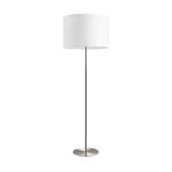 Ideal-Lux - Lampada da terra SET UP MPT1 NICKEL, 28 x 28 x h145 cm,<Dmora Best Sale