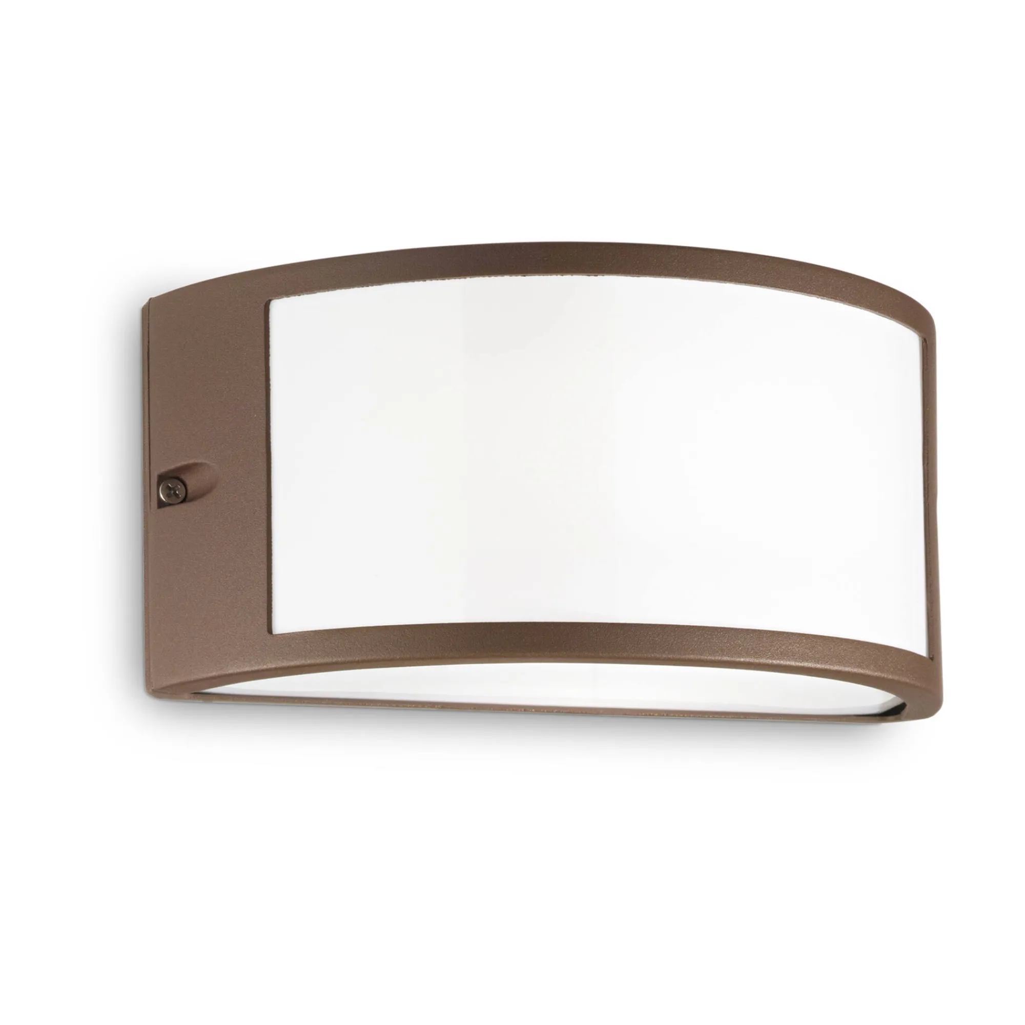Ideal-Lux - Lampada outdoor REX-1 AP1 COFFEE, 25 x 12 x h13 cm,<Dmora Cheap