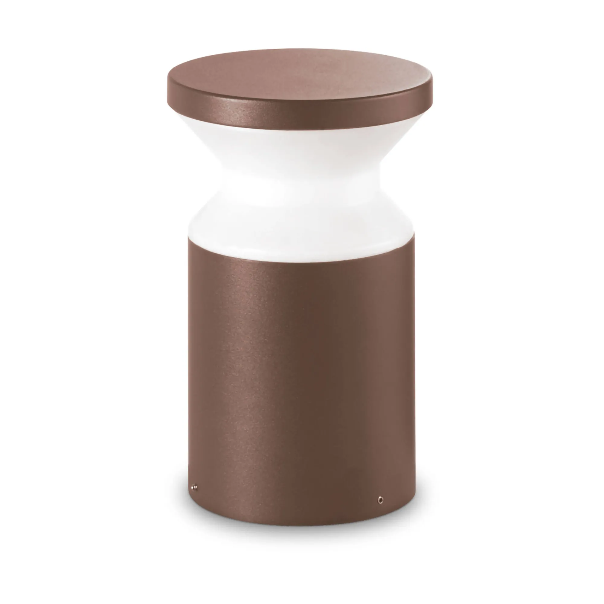 Ideal-Lux - Lampada outdoor TORRE PT1 H22 COFFEE, 14 x 14 x h22 cm,<Dmora Outlet