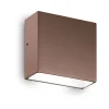 Ideal-Lux - Lampada outdoor TETRIS-1 AP1 COFFEE, 10 x 9 x h4 cm,<Dmora New