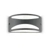 Ideal-Lux - Lampada outdoor REX-3 AP1 , 25 x 12 x h13 cm,<Dmora Online