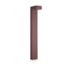 Ideal-Lux - Lampada outdoor SIRIO PT2 H80 COFFEE, 10 x 16 x h80 cm,<Dmora Clearance