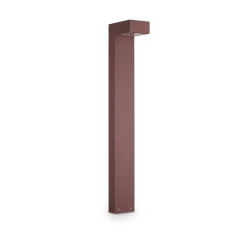 Ideal-Lux - Lampada outdoor SIRIO PT2 H80 COFFEE, 10 x 16 x h80 cm,<Dmora Clearance