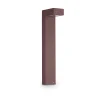 Ideal-Lux - Lampada outdoor SIRIO PT2 H60 COFFEE, 10 x 15 x h60 cm,<Dmora New