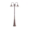Ideal-Lux - Lampada outdoor CIMA PT2 COFFEE, 83 x 25 x h216 cm,<Dmora Flash Sale