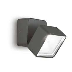 Ideal-Lux - Lampada outdoor OMEGA AP SQUARE 4000K, 9 x 9 x h9 cm,<Dmora Fashion