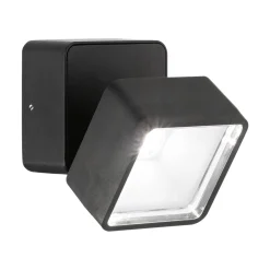 Ideal-Lux - Lampada outdoor OMEGA AP SQUARE 4000K, 9 x 9 x h9 cm,<Dmora Store