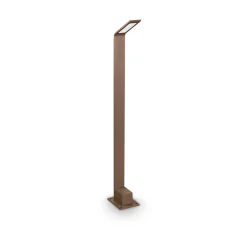 Ideal-Lux - Lampada outdoor AGOS PT H80 4000K COFFEE, 10 x 15 x h80 cm,<Dmora Hot