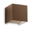 Ideal-Lux - Lampada outdoor ATOM AP D10 COFFEE, 10 x 10 x h10 cm,<Dmora New